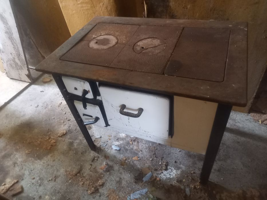 Kuchnia węglowa,,westfalka" emaliowana biala