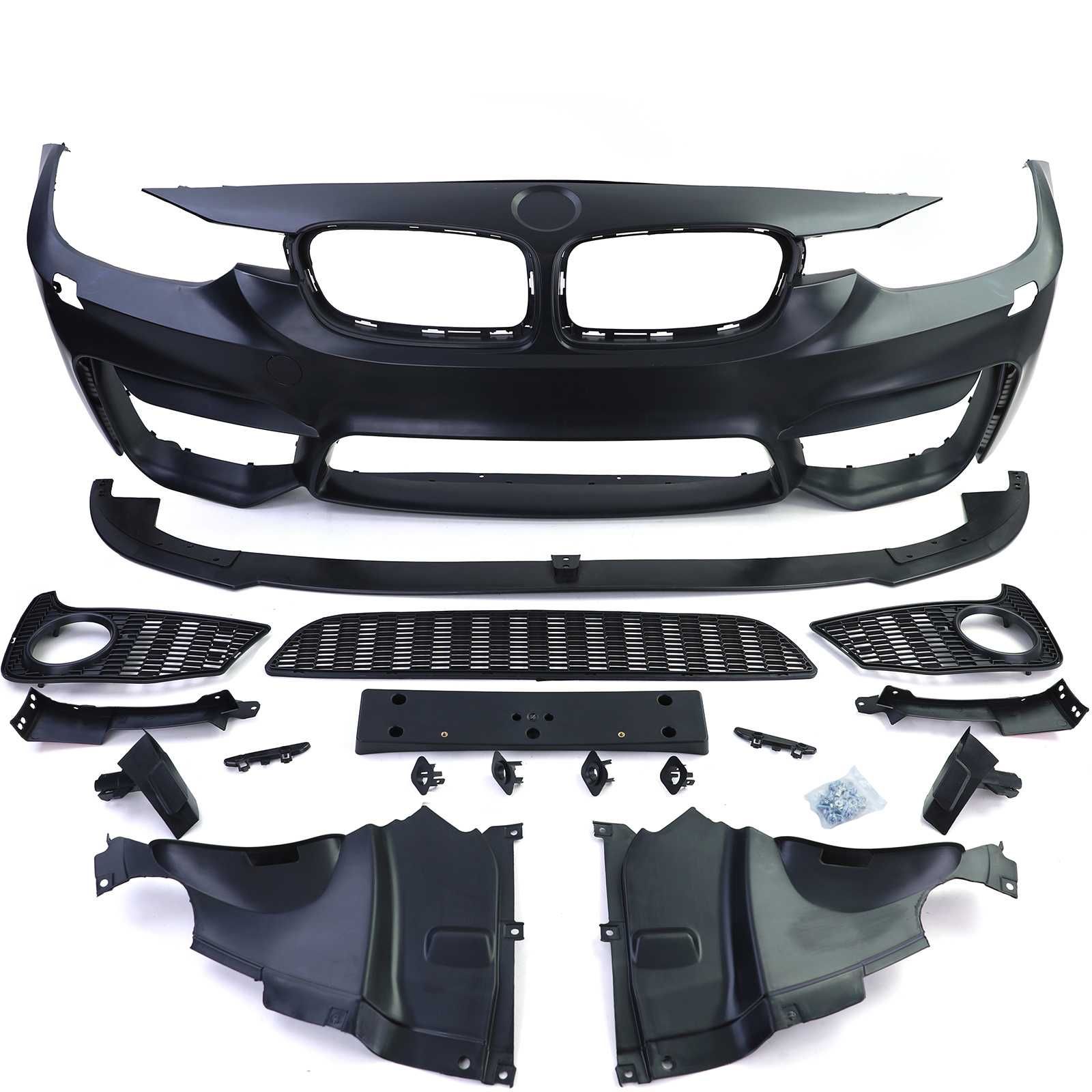 Para-choque frontal look M3 EVO para BMW F30 F31 2011 a 2019