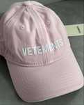 Iconic logo cap [baby pink], Vetements — кепка