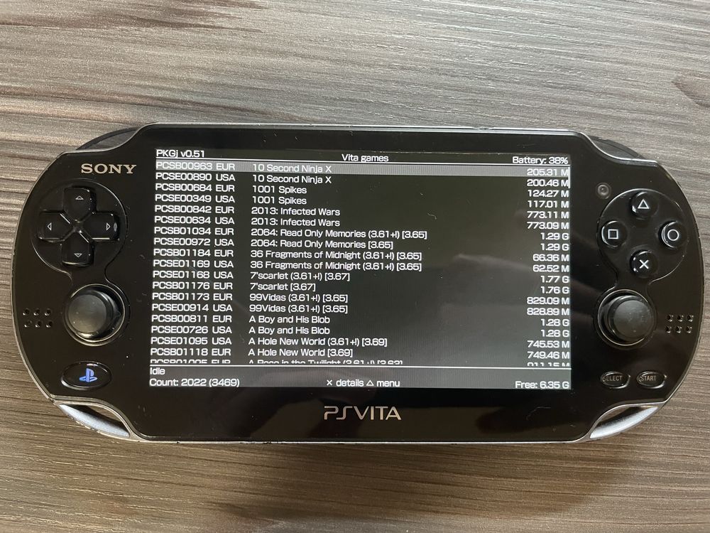 Ps vita fat 64gb oled