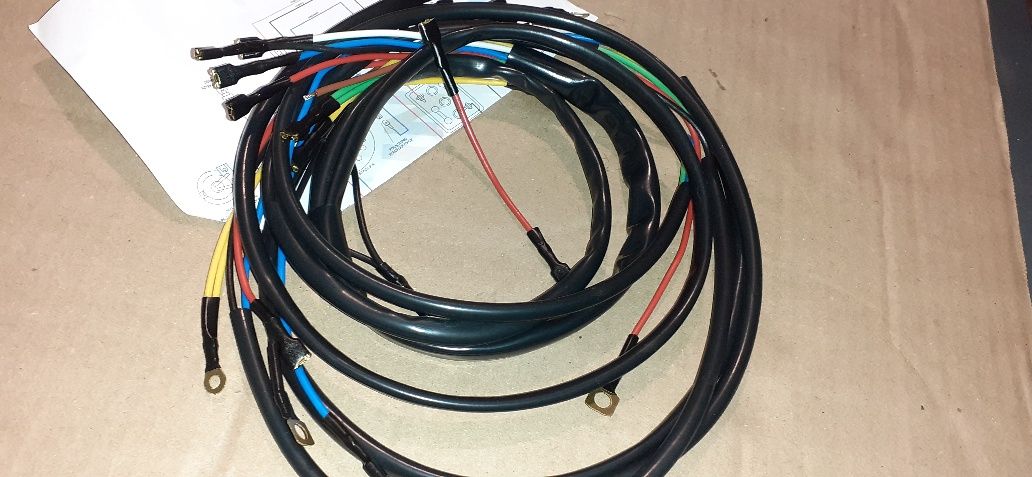 Nowa instalacja elektryczna wsk125 m06-b3 jednoramowka+ schemat