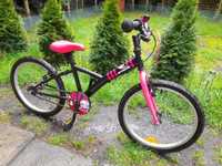 Rower B'twin Mistigirl 320 20" Pink dzieciecy Decathlon Polska