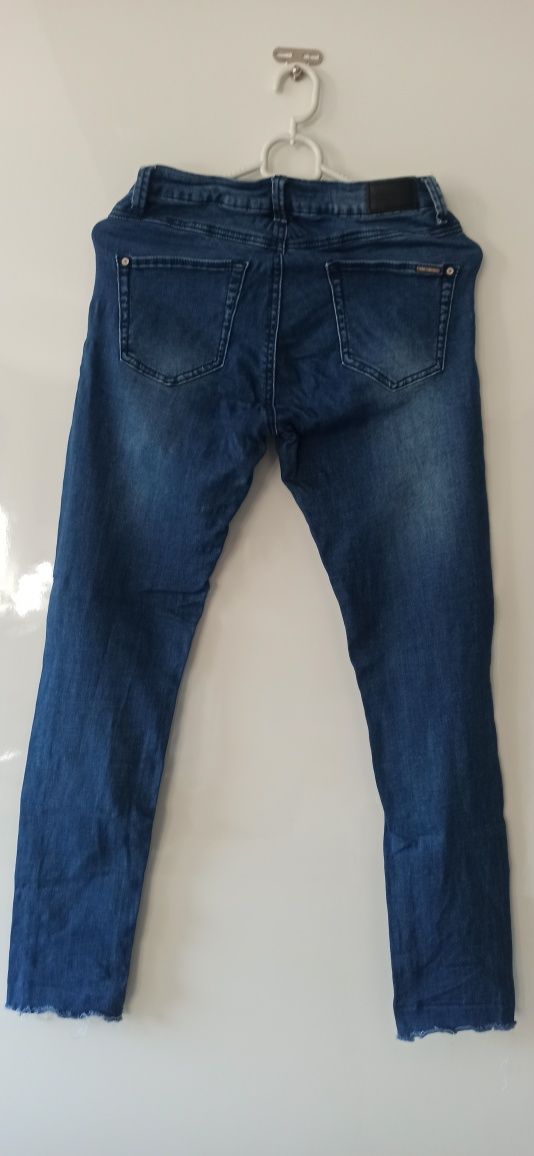 Spodnie jeans L&D, dżinsowe damskie rozmiar 36