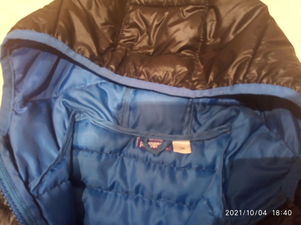 Kurtka i bluza na jesień i wiosnę 134/140