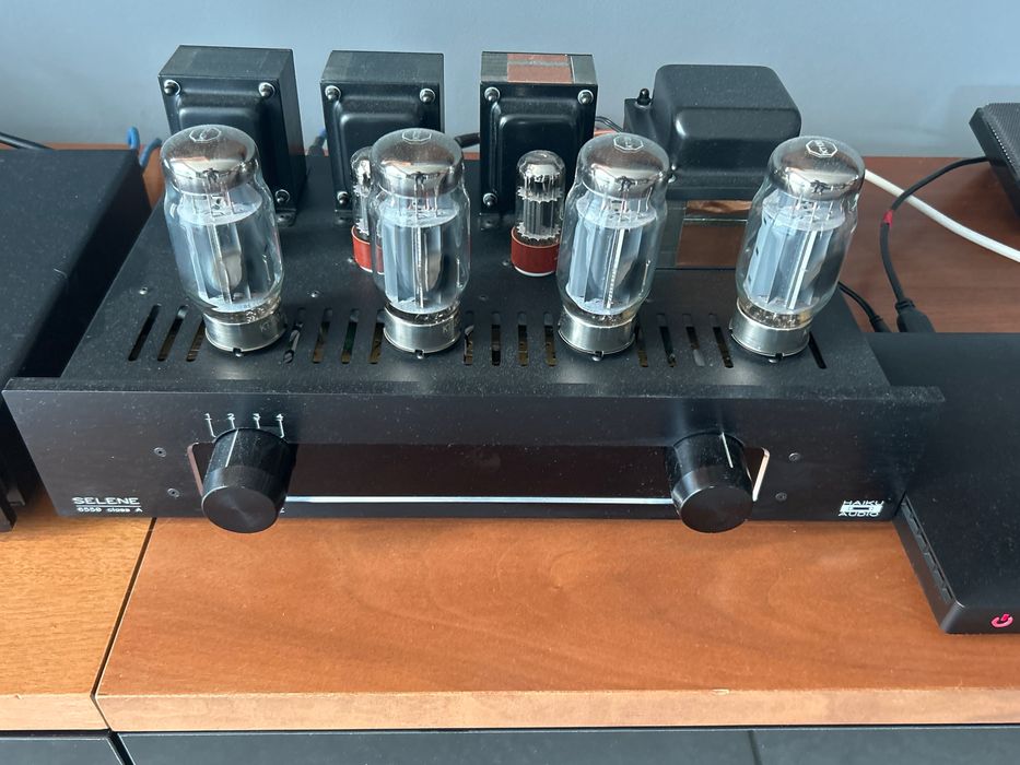 Wzmacniacz Haiku Selene 6550 + dodatkowy komplet lamp