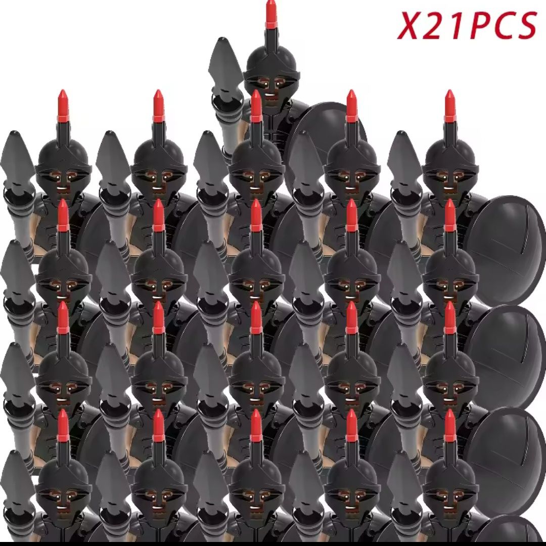 Figurki Gladiatorzy 20szt kompatybilne z LEGO Castle zamek wojsko Cobi