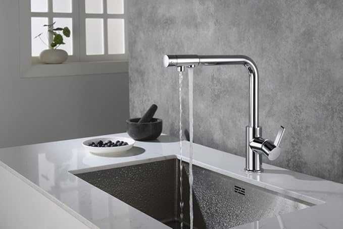 Bateria kuchenna trójdrożna Royal chrom, nowa nieużywana