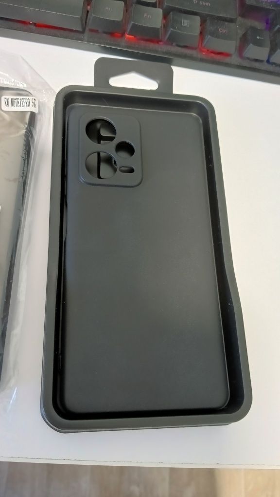 Чехлы для Redmi Note 12 pro 5g 2шт.