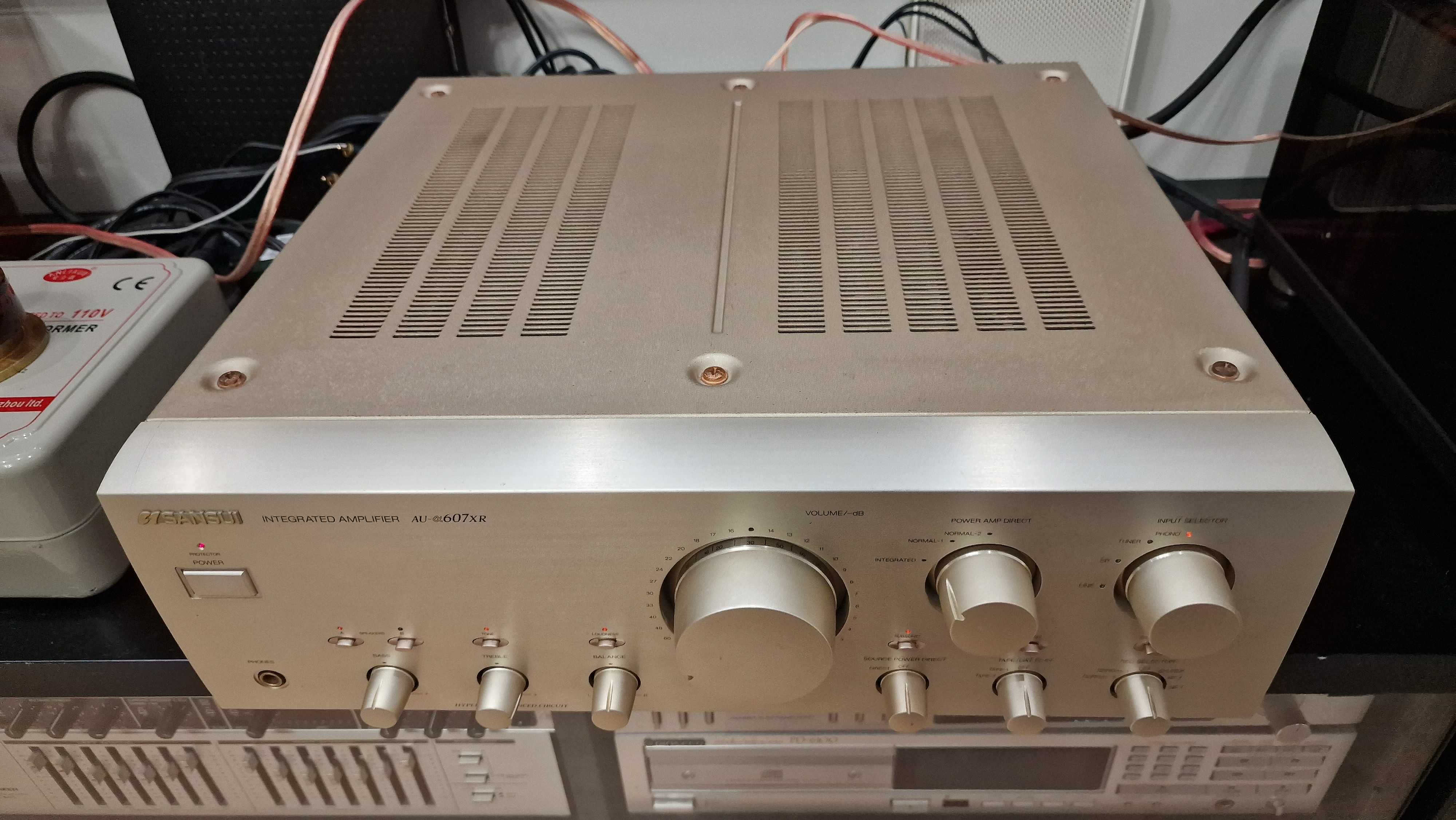 Wzmacniacz zintegrowany Sansui AU 607 XR