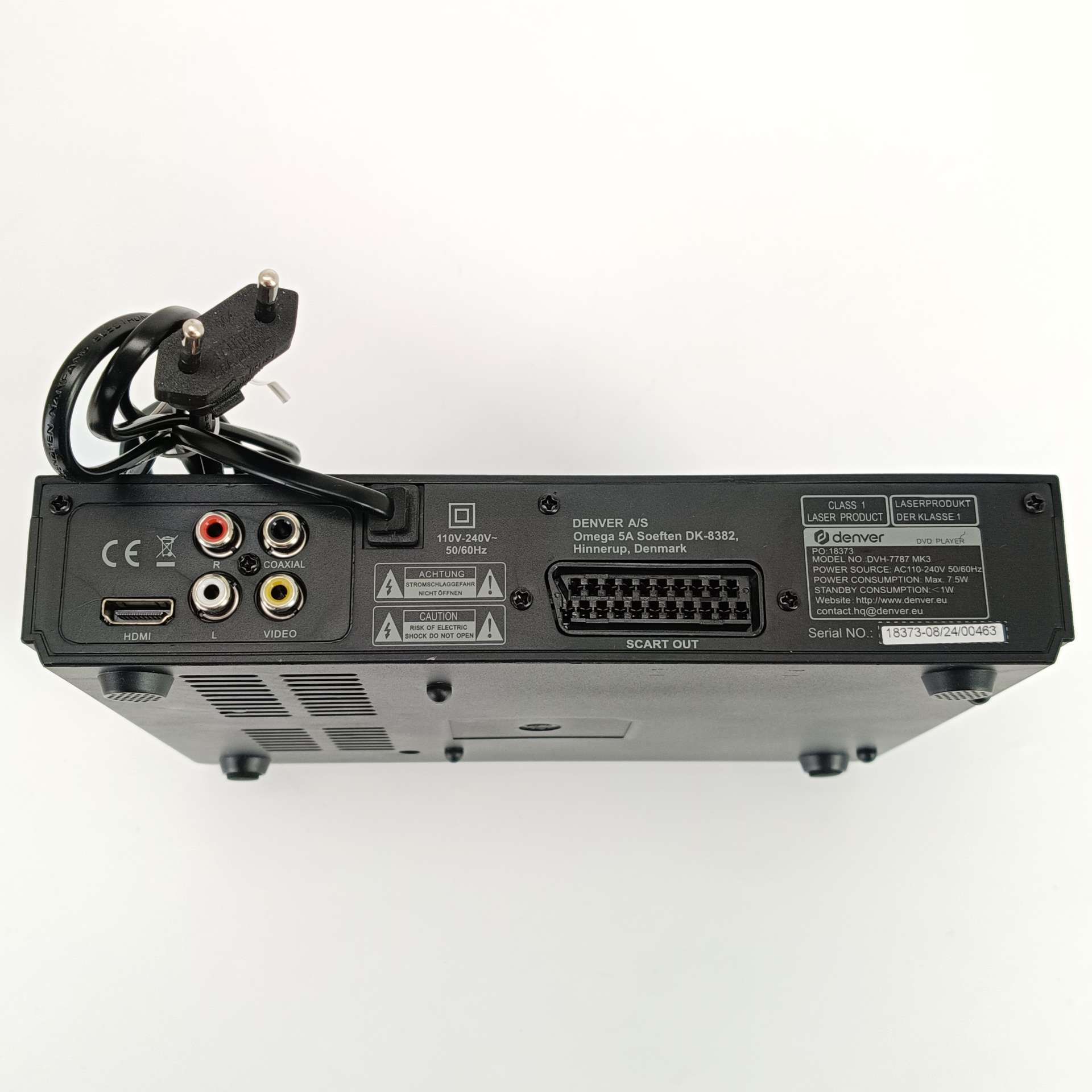 Odtwarzacz DVD Denver DVH-7787