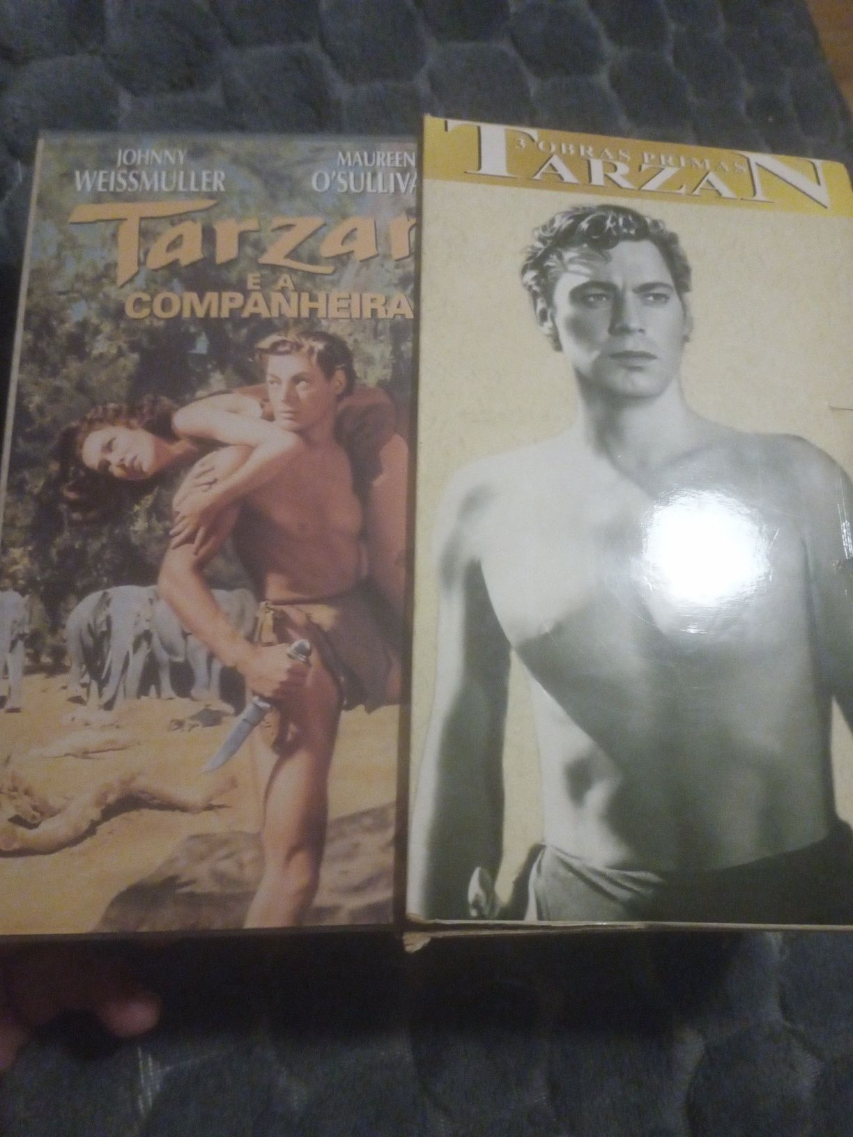 Coleção VHS Tarzan – 3 Filmes Clássicos – Johnny Weissmuller