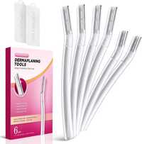 Dermaplaning Tools, brzytwa do depilaccji, razors - 6 szt