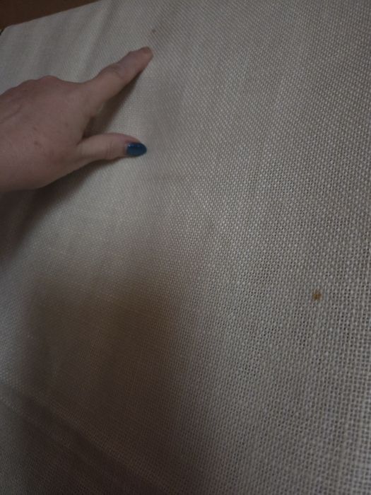 Obrus używany kremowy