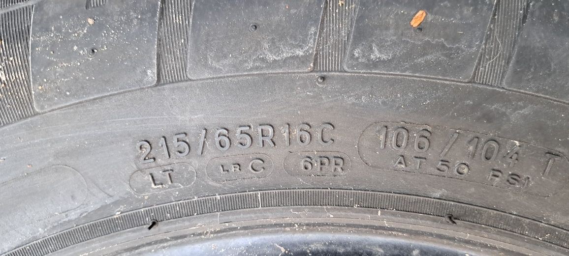 Opony letnie (2 sztuki) 215/65 R16C BUS,  Michelin 2019