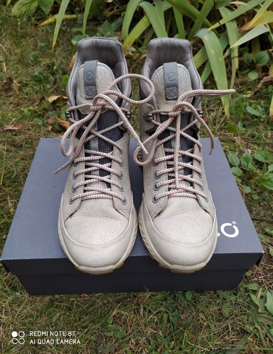 Ecco 37 ботинки на дівчинку осінь шкіряні черевики сапоги Демі взуття