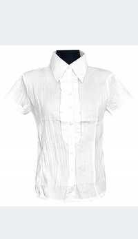 OKAZJA nowa bluzka bluzeczka koszula biała wiosna bawełna 40 l 42 xl