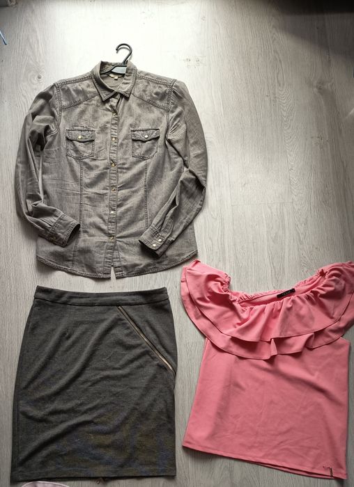 Mix zestaw damskich ubrań w rozmiarach XS, M, L, XL