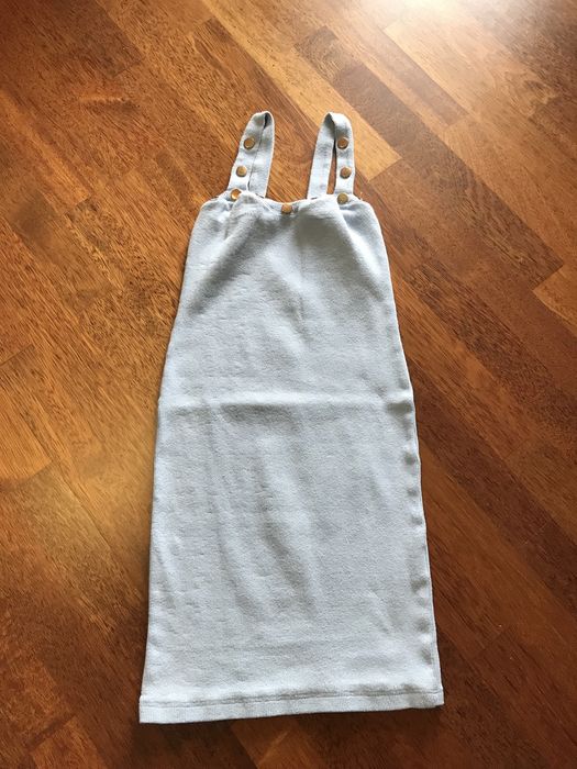 Sexy błękitna sukienka z nitami roz. S/M