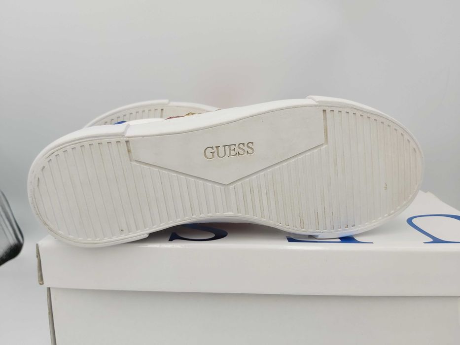 Buty sneakersy GUESS trampki tenisówki białe rozmiar 37