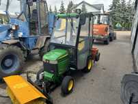 Traktorek Komunalny John Deere GX355 Diesel zamiatarka siewnik Zamiana