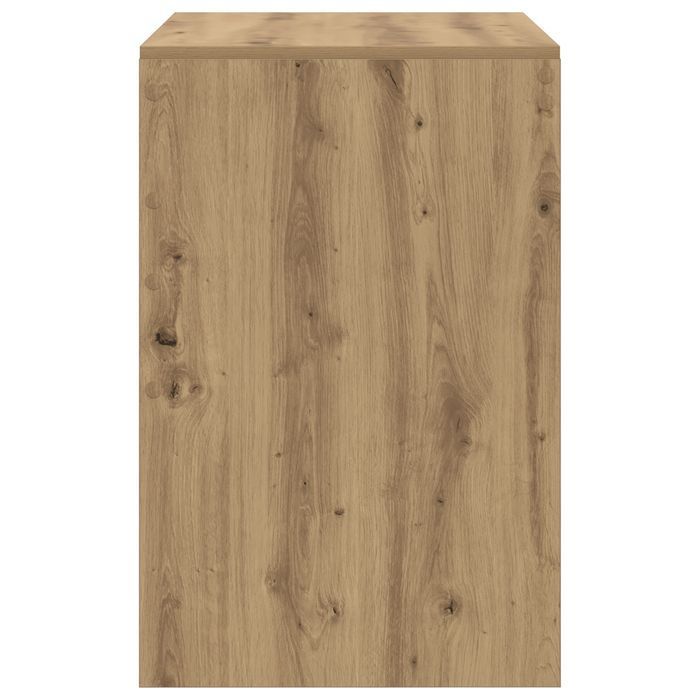 Vidaxl Biurko Do Pisania Dąb Artystyczny Mdf 100 X 50 X 76 Cm Proste