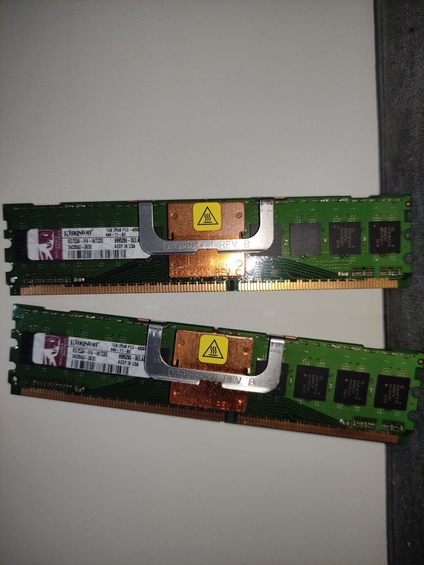 ↓Серверная оперативная память DDR2-667 1Gb, 2Gb/FB DIMM↓