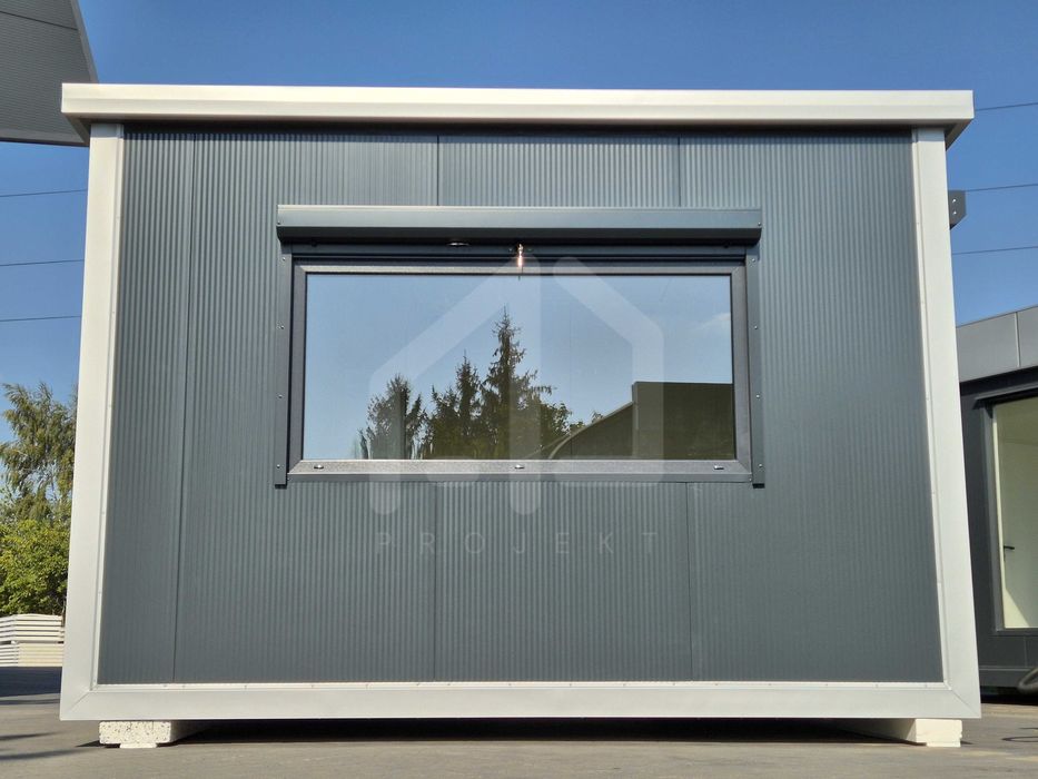Pawilon Handlowy Kiosk Sklepik Komis Domek Mobilny 3,0m x 2,6m
