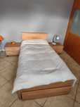 Cama , cabeceiras madeira