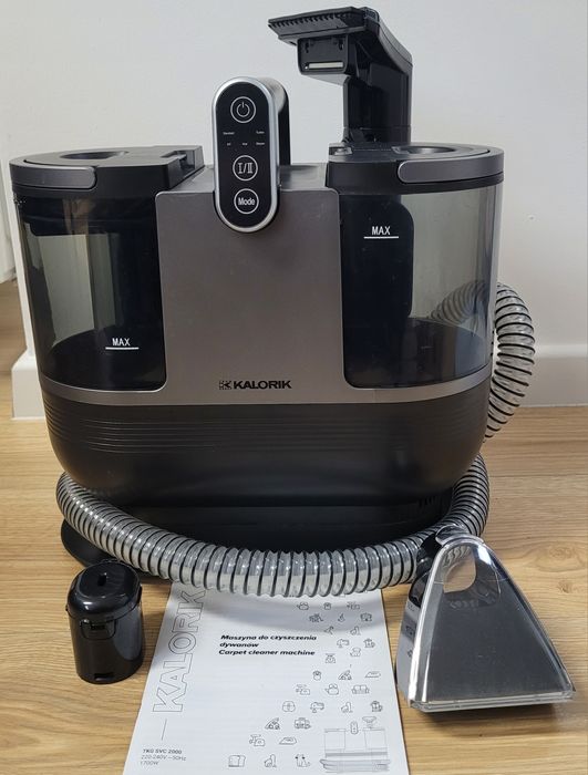 ODKURZACZ  PIORĄCY do dywanów tapicerki myjka parowa czyścik