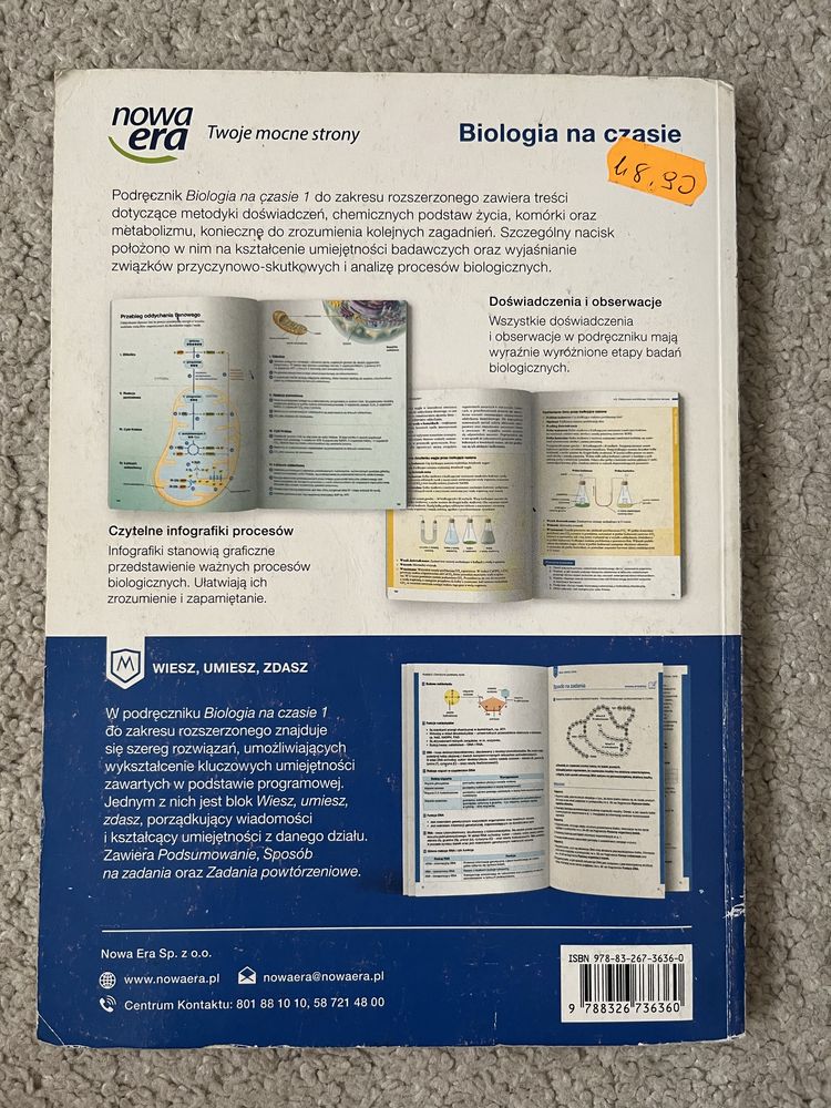 Biologia na czasie 1 rozszerzenie