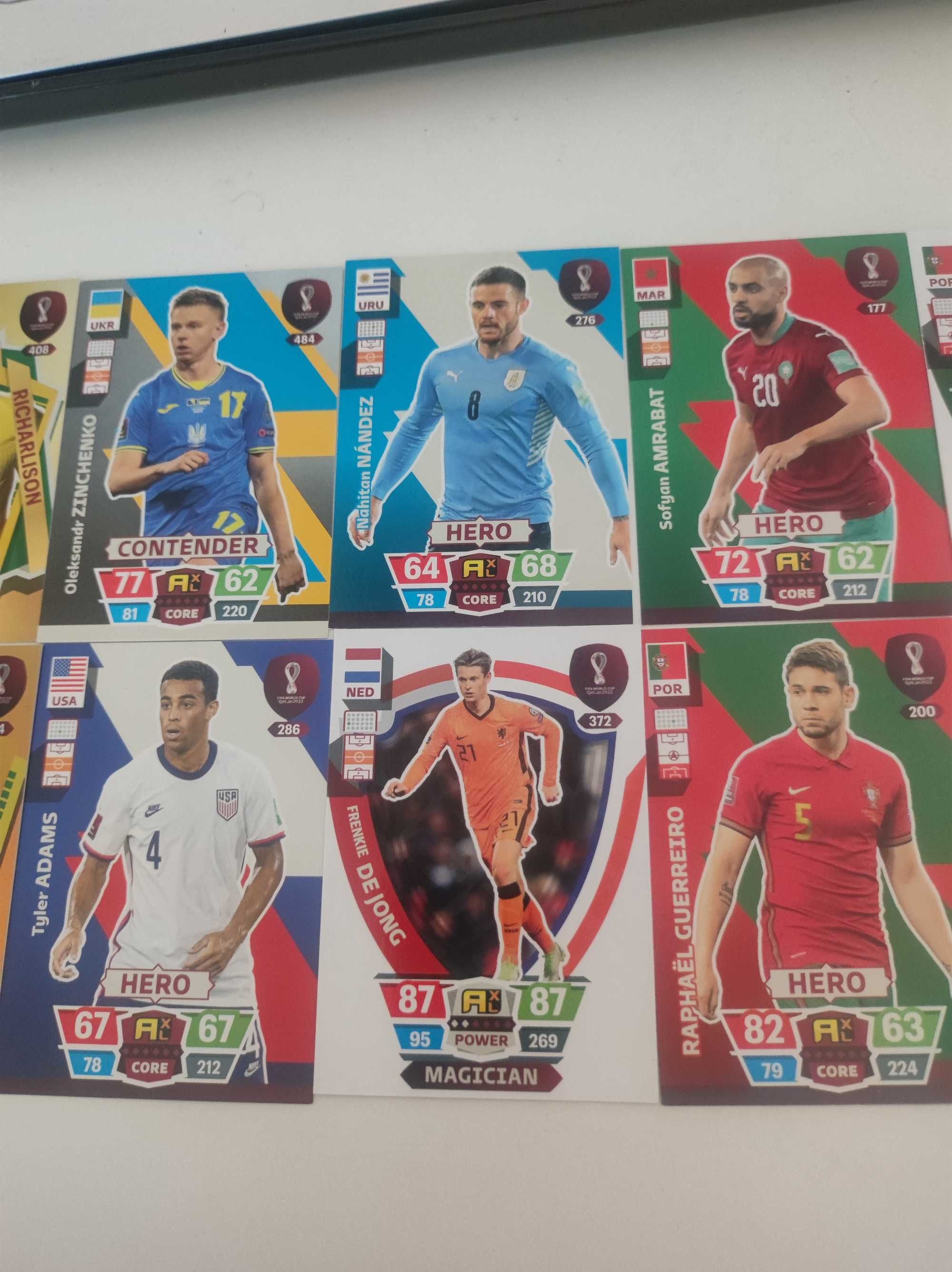 Cartas Qatar FiFa Adrenalyn