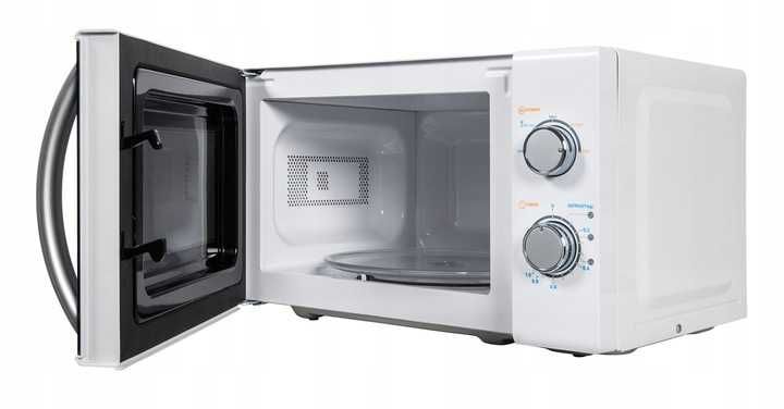 Kuchenka Mikrofalowa Mikrofalówka 20L 700W Biała 5 Mocy MWO-2078