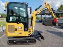 Caterpillar 301.8  CR POWERTILT 3 Łyżki  Caterpillar 301.8 CR Powertilt  Klimatyzacja