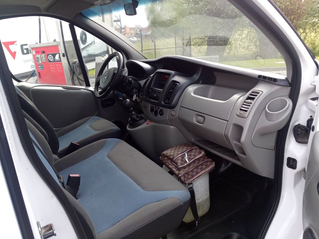 Renault Trafic Lift 2.0Dci 115km 2013rok Brygadówka 6-osobowa Klima Te