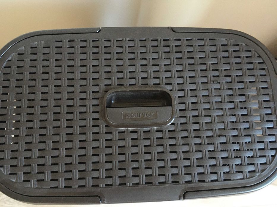 Корзина для білизни пластикова  Natural Style 40 л   В ідеалі