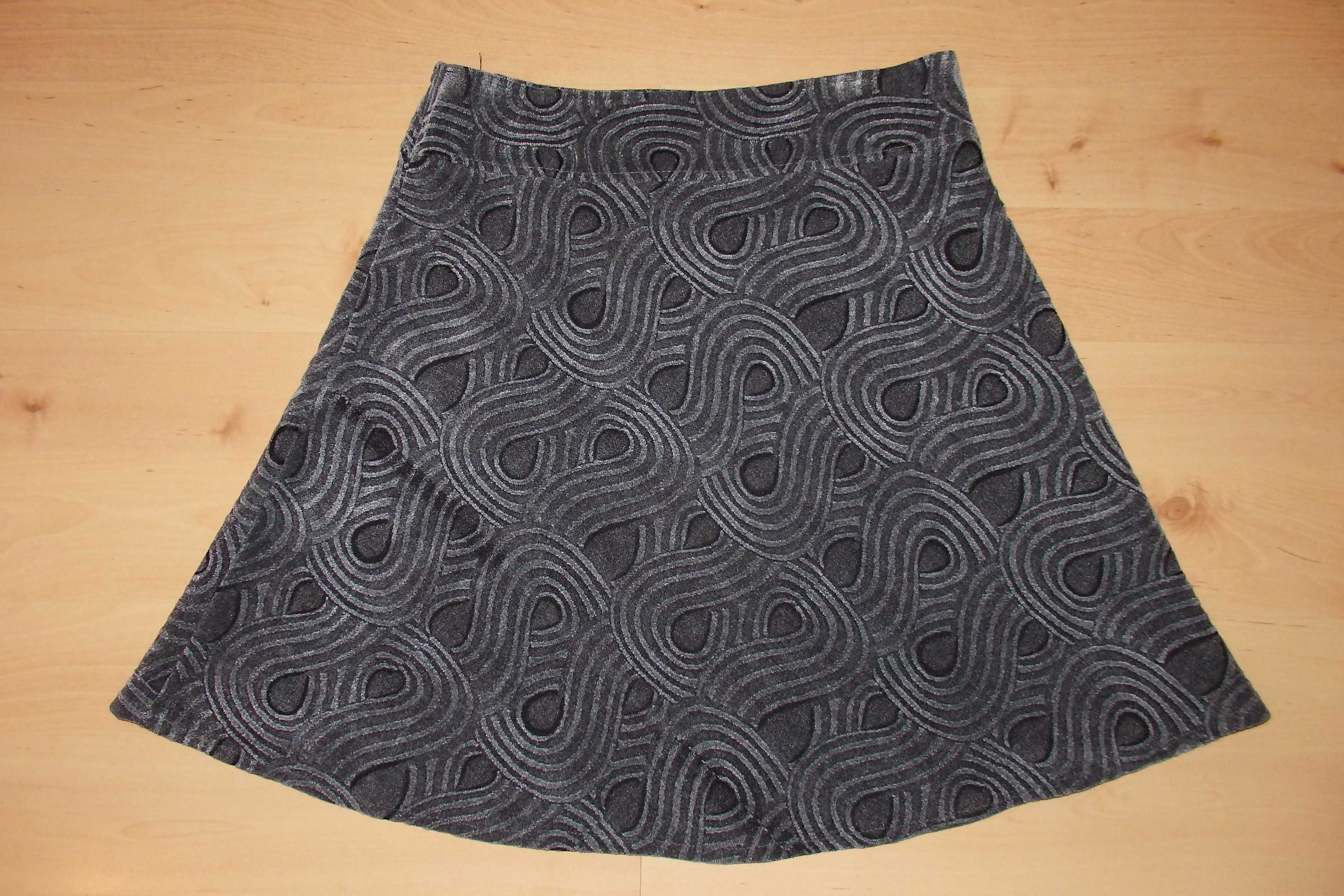 3x spódnica MEXX idealna do pracy popielata 36/38 S/M brąz krata H&M