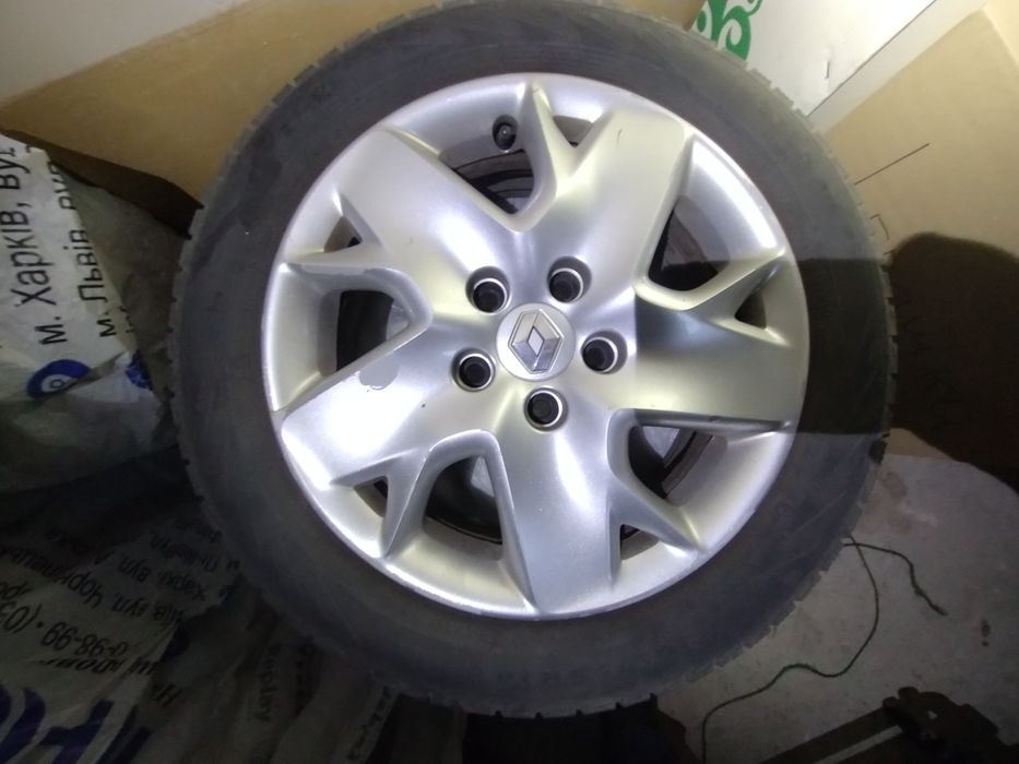 Диски структурні Renault Megane Scenic Laguna 5*114.3 R16 з ковпаками