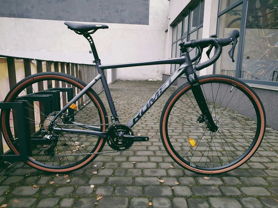 Romet Aspre 3.0, grafit, rozm. 56, gravel, shimano grx