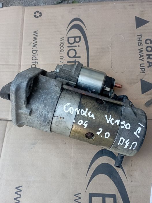 Rozrusznik po regeneracji toyota corolla verso ll rok 04 2.0 D4D