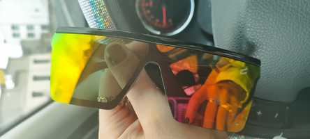 Hit okulary przeciwsłoneczne lustrzanki Unisex