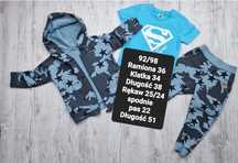 Dres chłopięcy 92/98 spodnie i bluza Mimi