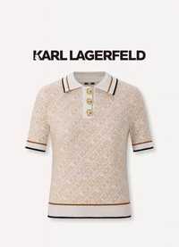 Футболка поло реглан Karl Lagerfeld