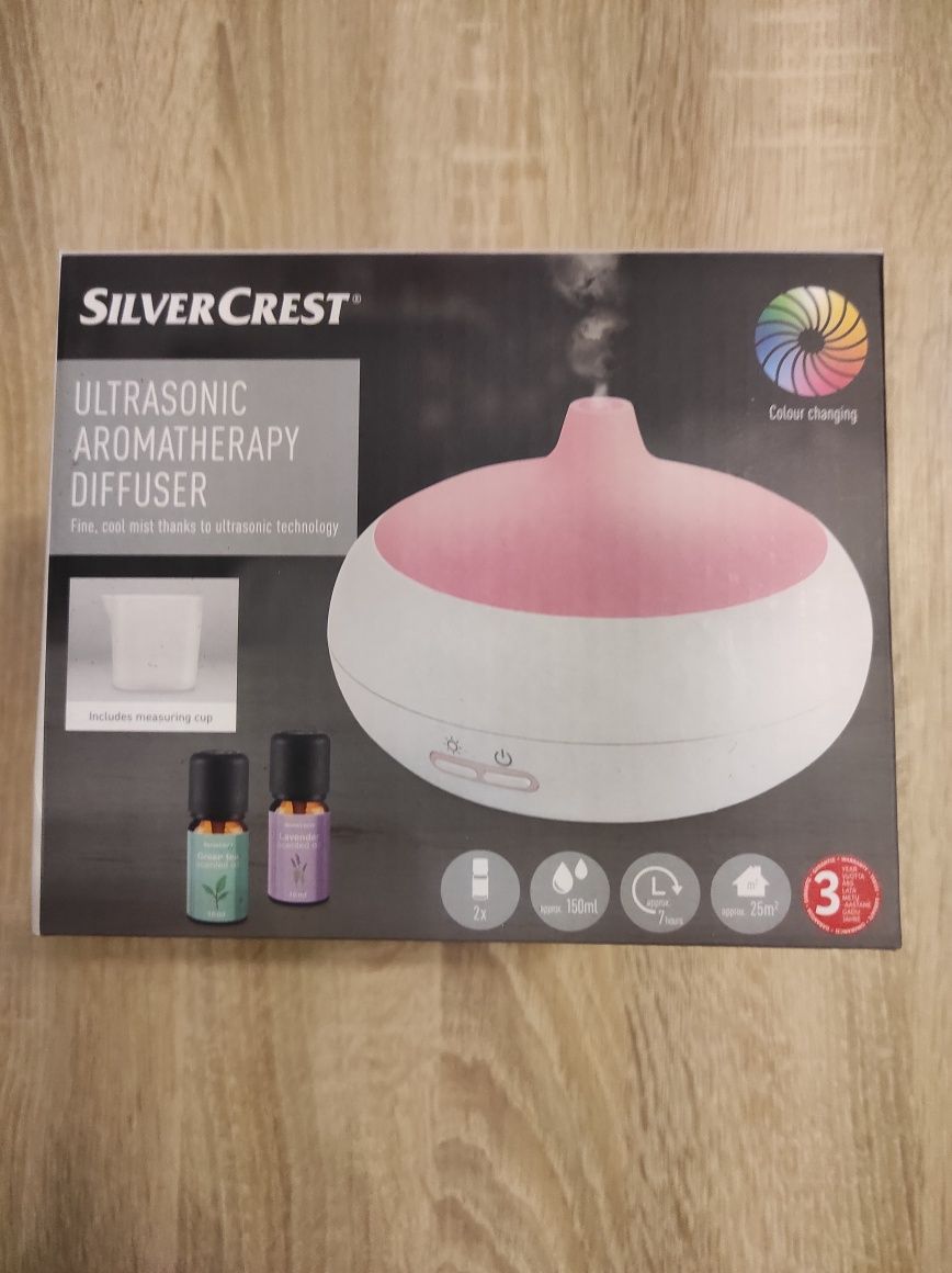 SilverCrest Ultradźwiękowy dyfuzor zapachowy aromaterapia