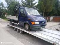 Iveco Daily 50c13 skrzynia HDS  HIAB 033T urlop do 30 .07