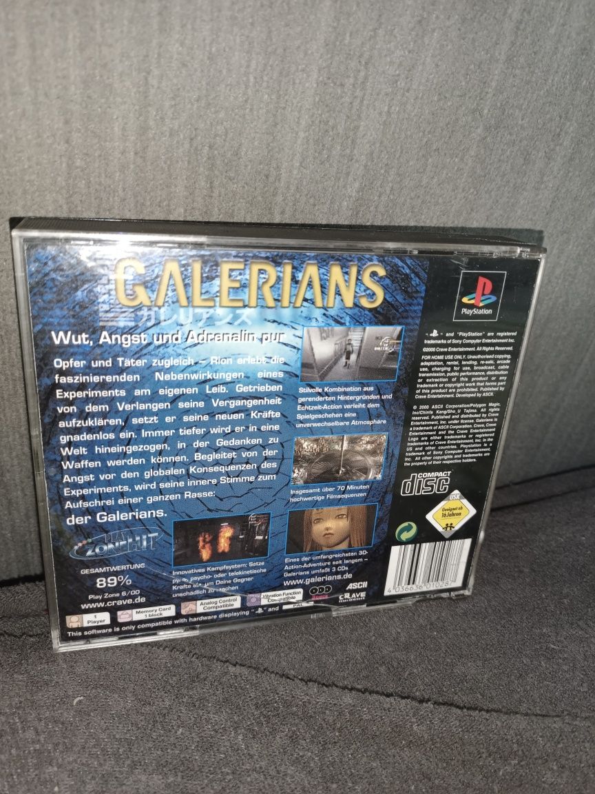 Galerians ps1 psx