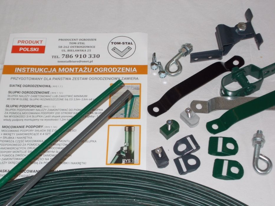 Siatka ogrodzeniowa ocynkowana 3,0 mm - PRODUCENT - DZIERŻONIÓW -