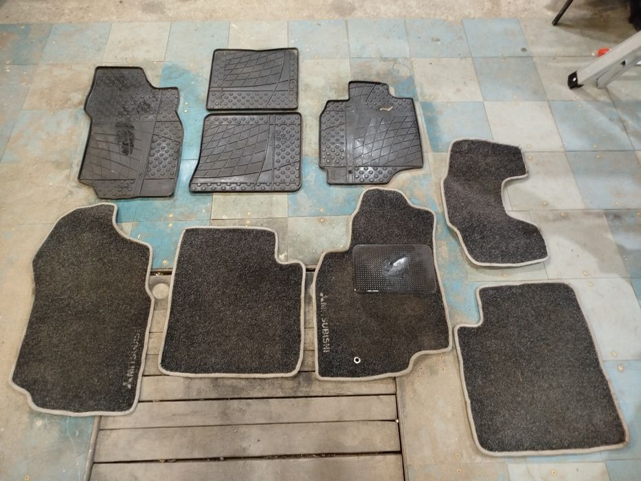 Коврики зима лето на Лансер 9