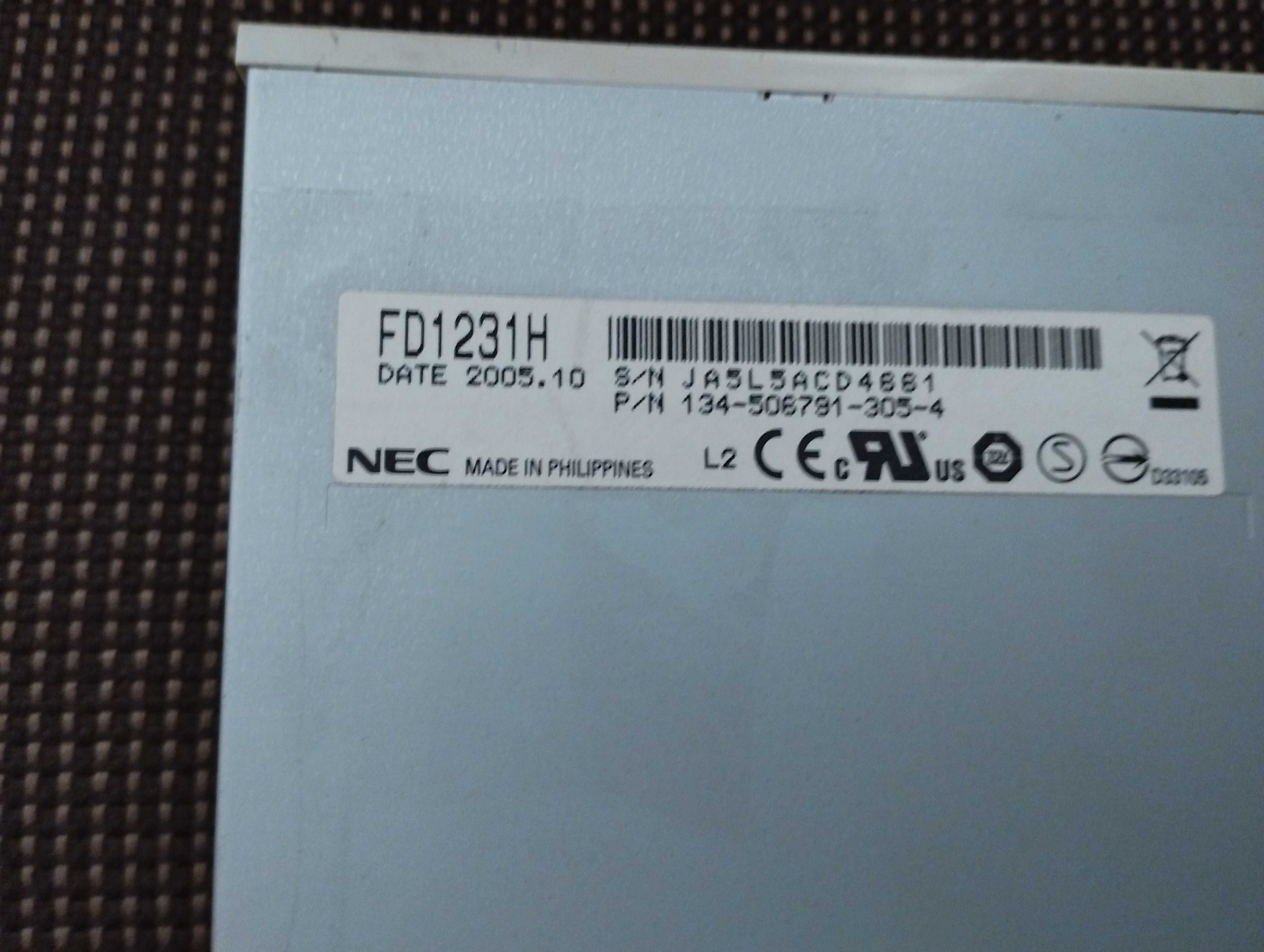 FDD Флоппі дисковод NEC FD1231H