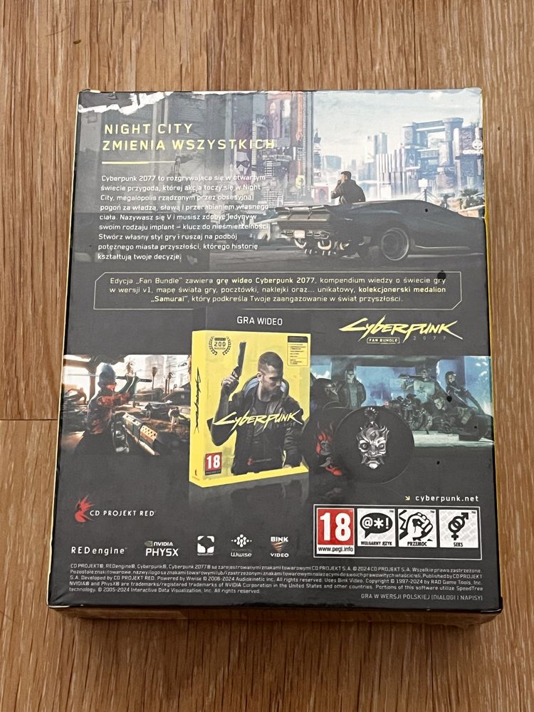 NOWA, FOLIA Cyberpunk 2077 Fan Bundle Pack Gra PS4/PS5