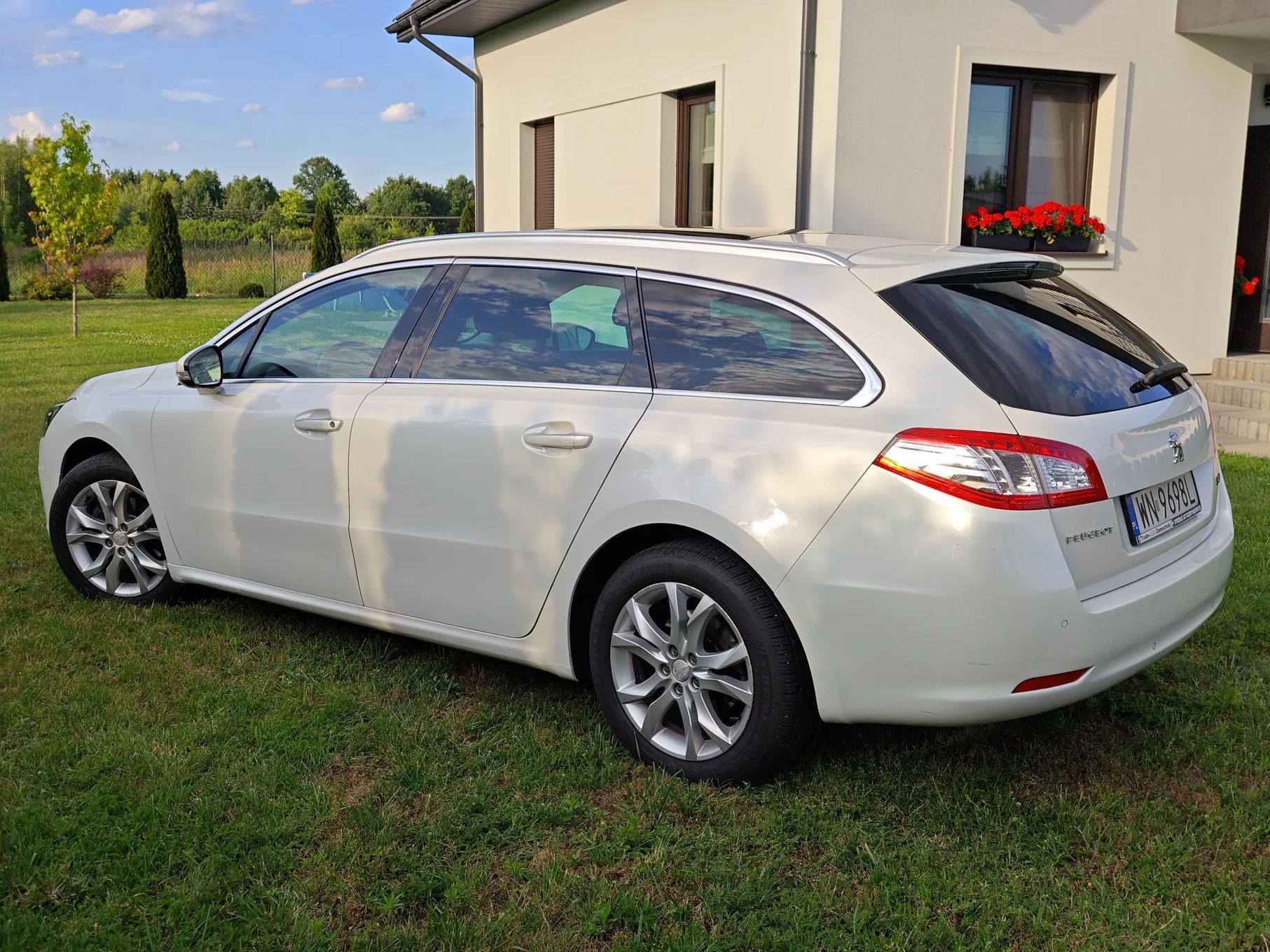 Peugeot 508 Peugoet 508 2.0 HDI 163 Automat Biała Perła Panorama